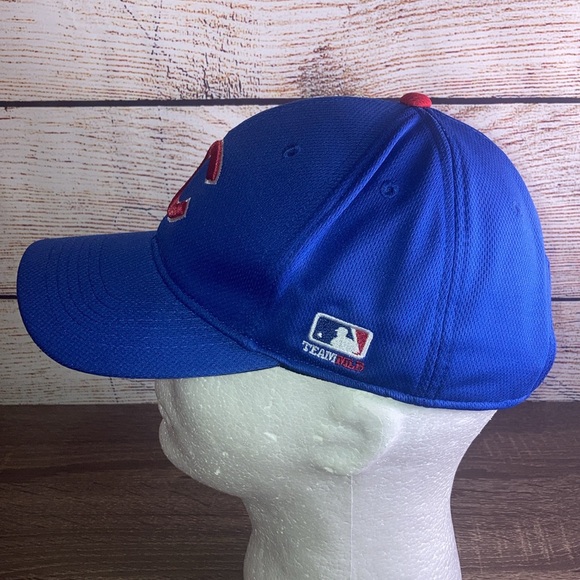 EUC Chicago Cubs Youth Ball Cap Hat OC Sports Adjustable OSFM Baseball MLB Blue - Picture 3 of 8